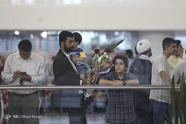 ورود کاروان جانبازان حج تمتع به کشور