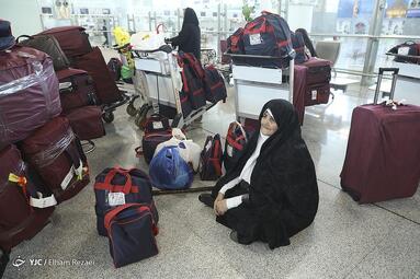 ورود کاروان جانبازان حج تمتع به کشور