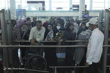 ورود کاروان جانبازان حج تمتع به کشور