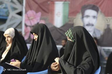 اجتماع عفاف و حجاب در میدان امام حسین (ع)