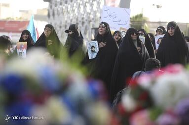 اجتماع عفاف و حجاب در میدان امام حسین (ع)