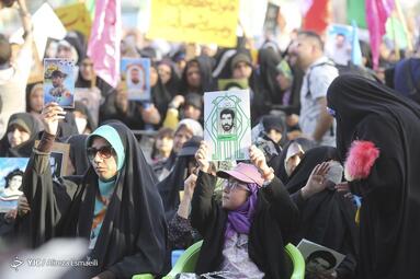 اجتماع عفاف و حجاب در میدان امام حسین (ع)