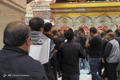 حال و هوای حرم مطهر امام حسین(ع) در آستانه تاسوعا و عاشورای حسینی (ع)