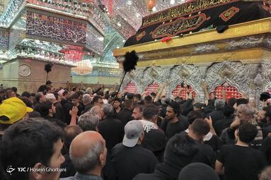 حال و هوای حرم مطهر امام حسین(ع) در آستانه تاسوعا و عاشورای حسینی (ع)