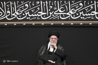 عزاداری شب تاسوعا با حضور رهبر انقلاب