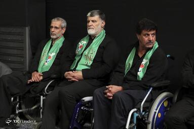عزاداری شب تاسوعا با حضور رهبر انقلاب