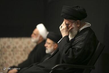 عزاداری شب تاسوعا با حضور رهبر انقلاب