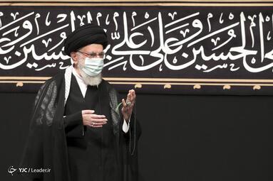 عزاداری شب تاسوعا با حضور رهبر انقلاب