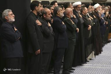 عزاداری شب تاسوعا با حضور رهبر انقلاب