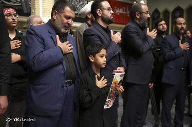 عزاداری شب تاسوعا با حضور رهبر انقلاب