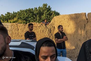 کاروان نمادین کربلا در خمینی شهر