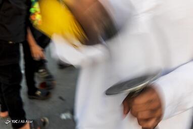 کاروان نمادین کربلا در خمینی شهر