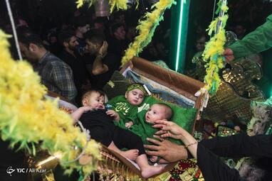 کاروان نمادین کربلا در خمینی شهر