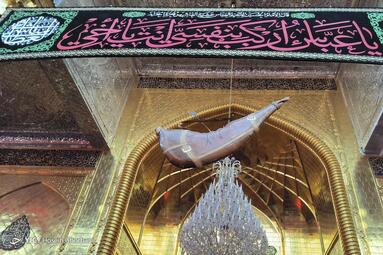 حرم حضرت ابوالفضل (ع) در روز تاسوعا