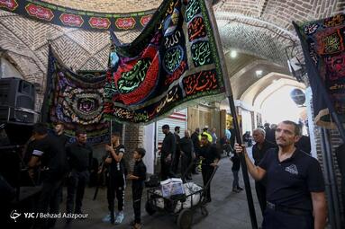 مراسم عزاداری شب عاشورای حسینی (ع) در تبریز