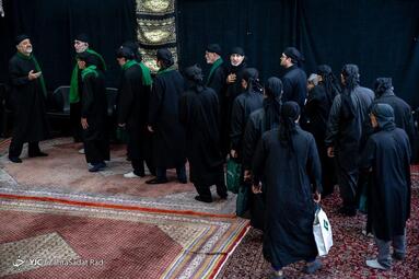عزاداری تاسوعای حسینی (ع) در حسینیه همدانی‌ها