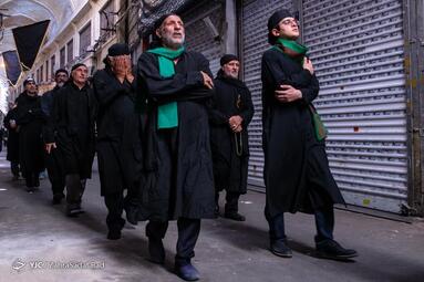 عزاداری تاسوعای حسینی (ع) در حسینیه همدانی‌ها