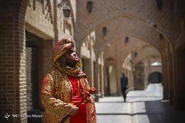 خیمه سوزان ظهر عاشورا - چهار راه گلوبندک تهران
