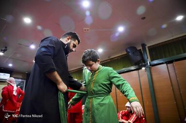 خیمه سوزان ظهر عاشورا - چهار راه گلوبندک تهران