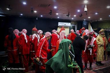 خیمه سوزان ظهر عاشورا - چهار راه گلوبندک تهران