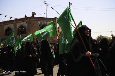 خیمه سوزان ظهر عاشورا - چهار راه گلوبندک تهران