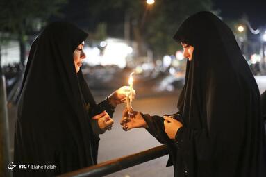 مراسم عزاداری شب شام غریبان / رشت