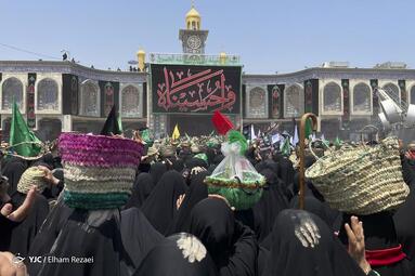 دسته عزاداری بنی اسد در کربلا