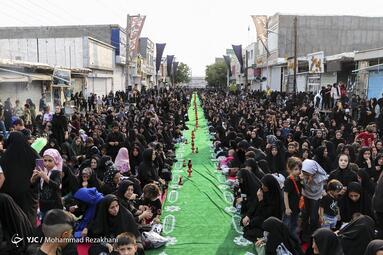 برگزاری سفره جهانی حضرت رقیه (س) در زنجان