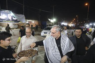 بازدید وزیر بهداشت از مرز شلمچه