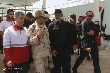 بازدید وزیر کشور از مرز شلمچه