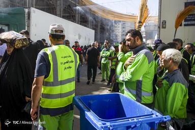 عزاداری پاکبان‌های ایرانی در کربلای معلی