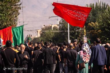 مراسم راهپیمایی جاماندگان اربعین حسینی (ع)