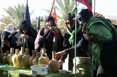 پیاده روی اربعین در مسیر طریق العلما