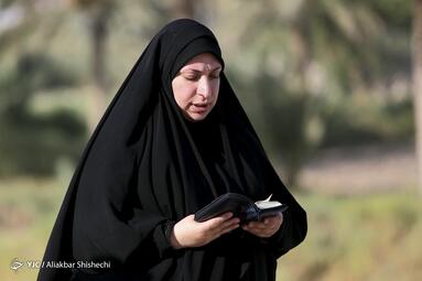 پیاده روی اربعین در مسیر طریق العلما