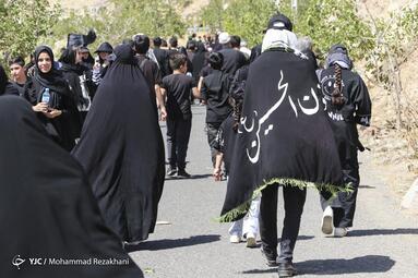 مراسم راهپیمایی جاماندگان اربعین حسینی (ع) در زنجان