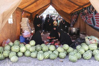 مراسم راهپیمایی جاماندگان اربعین حسینی (ع) در زنجان