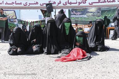 مراسم راهپیمایی جاماندگان اربعین حسینی (ع) در زنجان