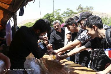 مراسم راهپیمایی جاماندگان اربعین حسینی (ع) در زنجان