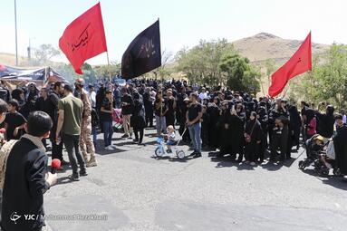 مراسم راهپیمایی جاماندگان اربعین حسینی (ع) در زنجان