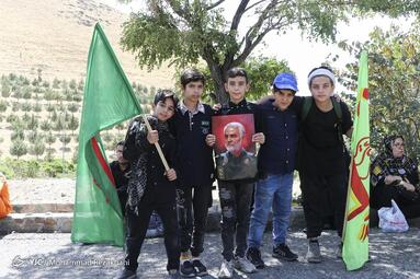 مراسم راهپیمایی جاماندگان اربعین حسینی (ع) در زنجان