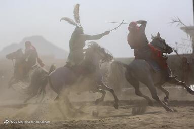همزمان با روز اربعین حسینی (ع) آیین تعزیه خوانی عصر عاشورا در امام زاده شاه کرم اصفهان