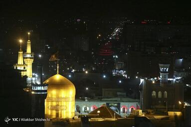مراسم خطبه خوانی شب شهادت امام رضا (ع)