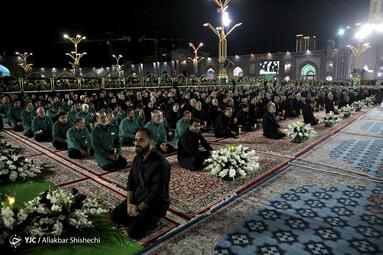 مراسم خطبه خوانی شب شهادت امام رضا (ع)