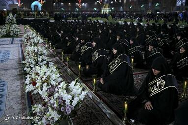 مراسم خطبه خوانی شب شهادت امام رضا (ع)