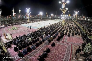 مراسم خطبه خوانی شب شهادت امام رضا (ع)