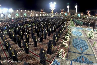 مراسم خطبه خوانی شب شهادت امام رضا (ع)