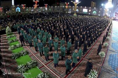 مراسم خطبه خوانی شب شهادت امام رضا (ع)
