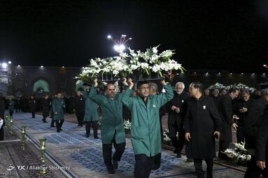 مراسم خطبه خوانی شب شهادت امام رضا (ع)
