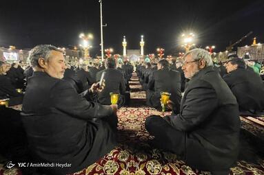 مراسم خطبه خوانی شب شهادت امام رضا (ع)