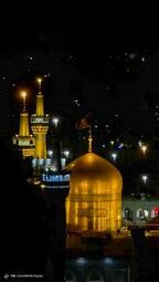 مراسم خطبه خوانی شب شهادت امام رضا (ع)